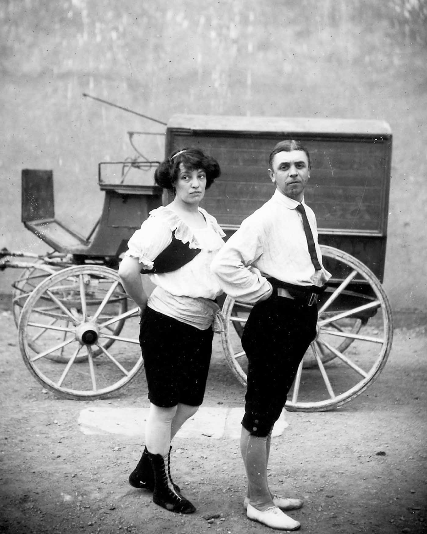 traveling circus northern ireland vintage photos