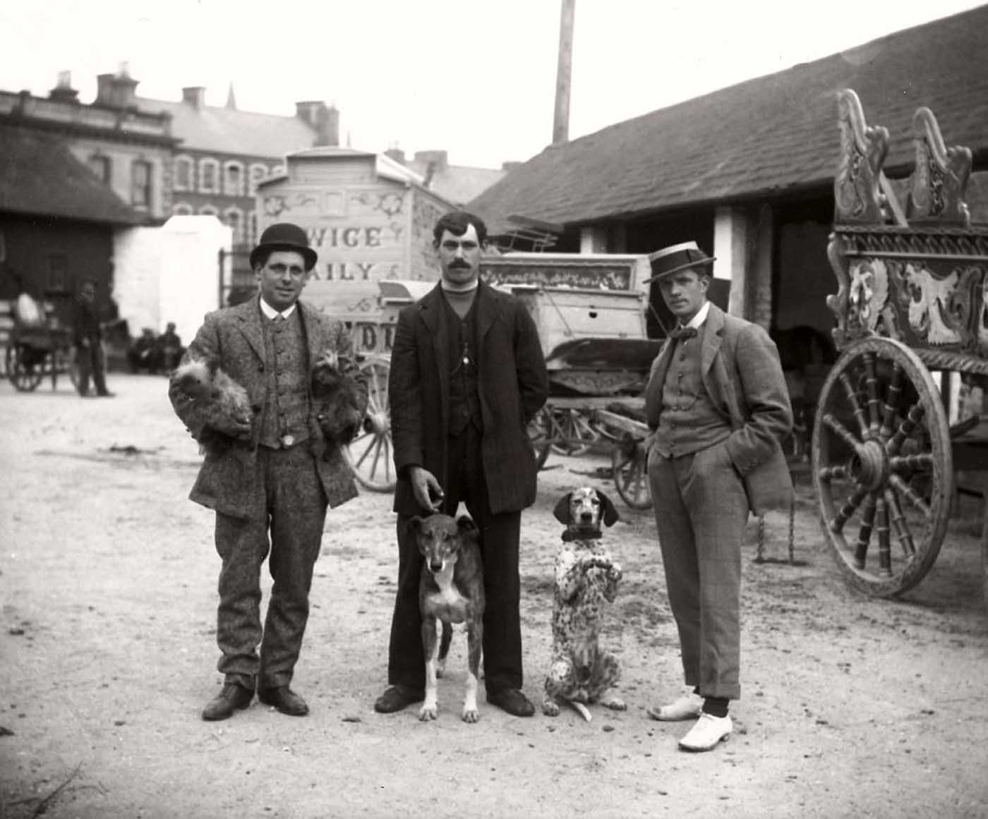 traveling circus northern ireland vintage photos
