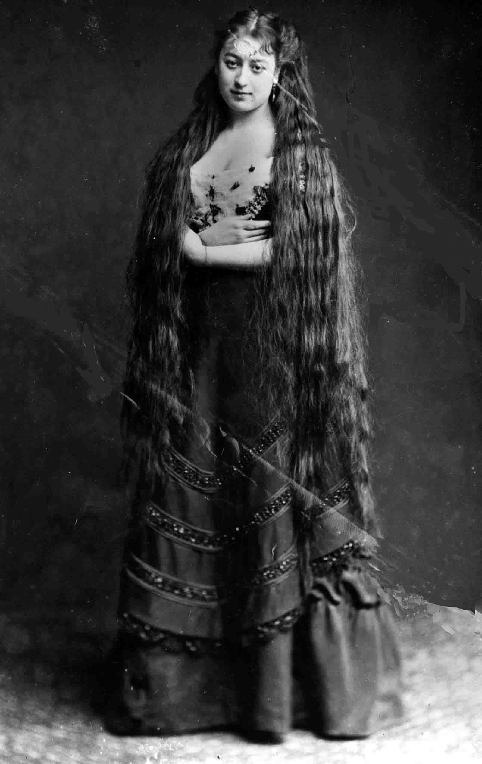  victorian long hair photos