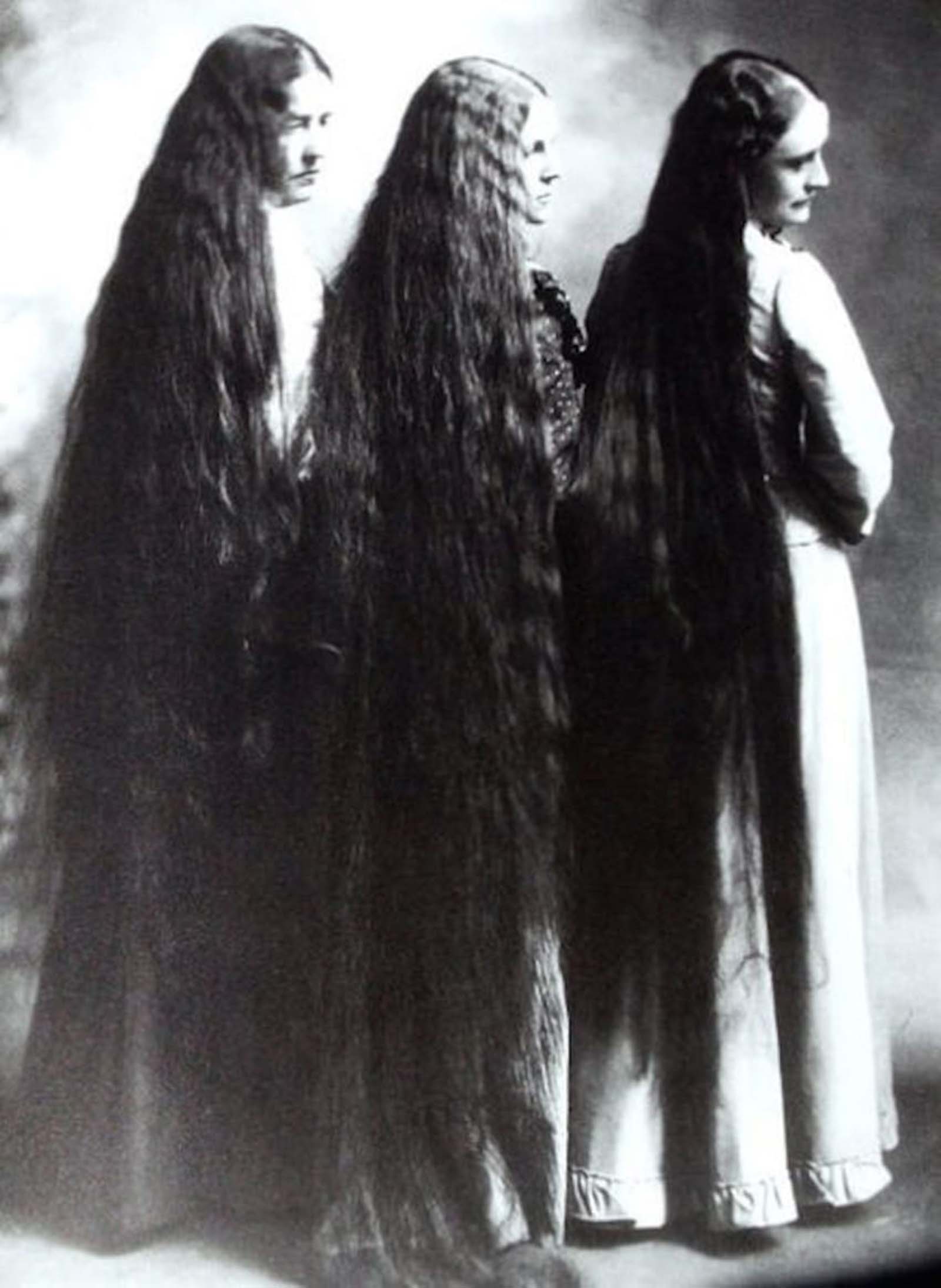  victorian long hair photos