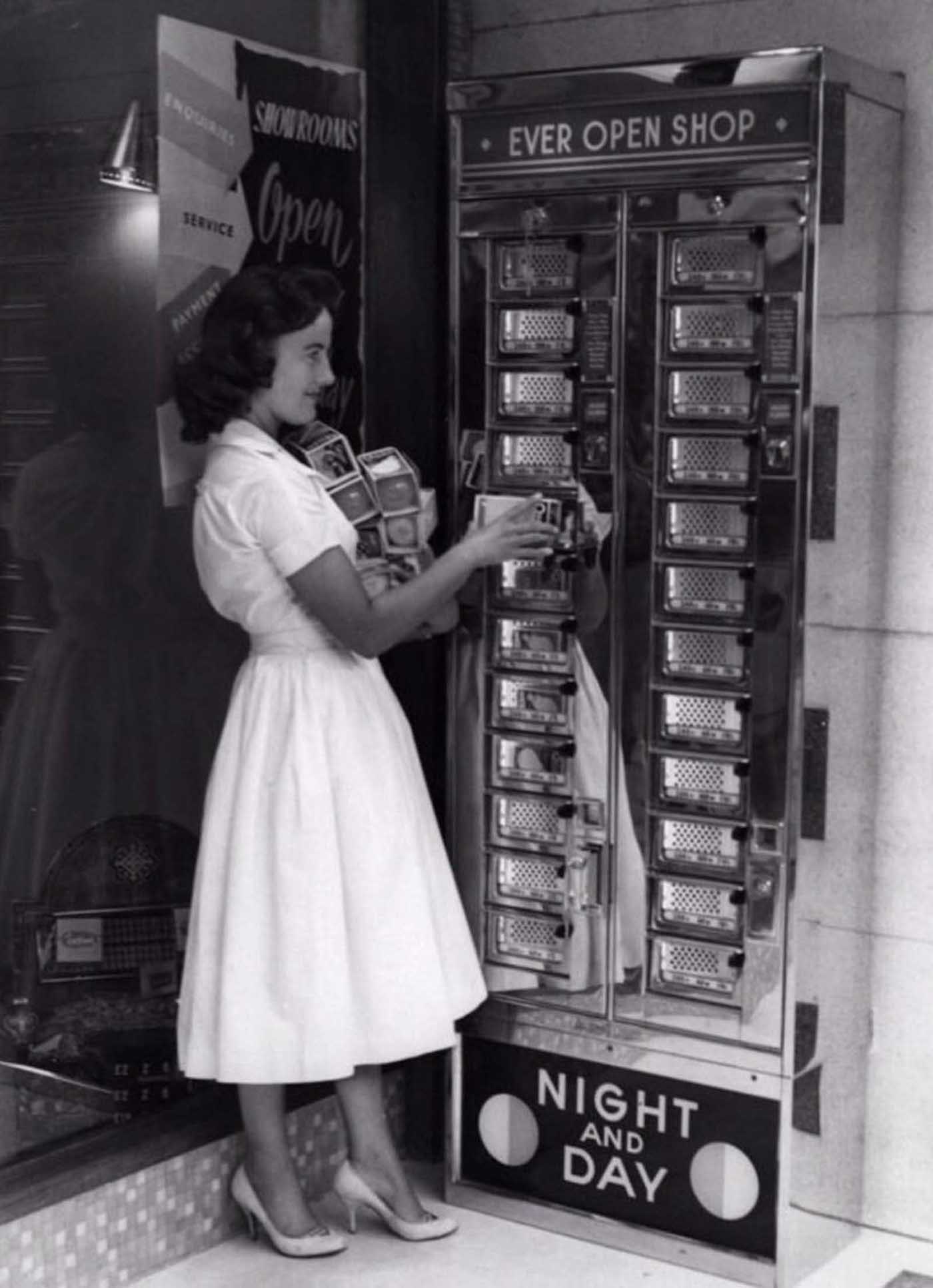 vending machines vintage pictures
