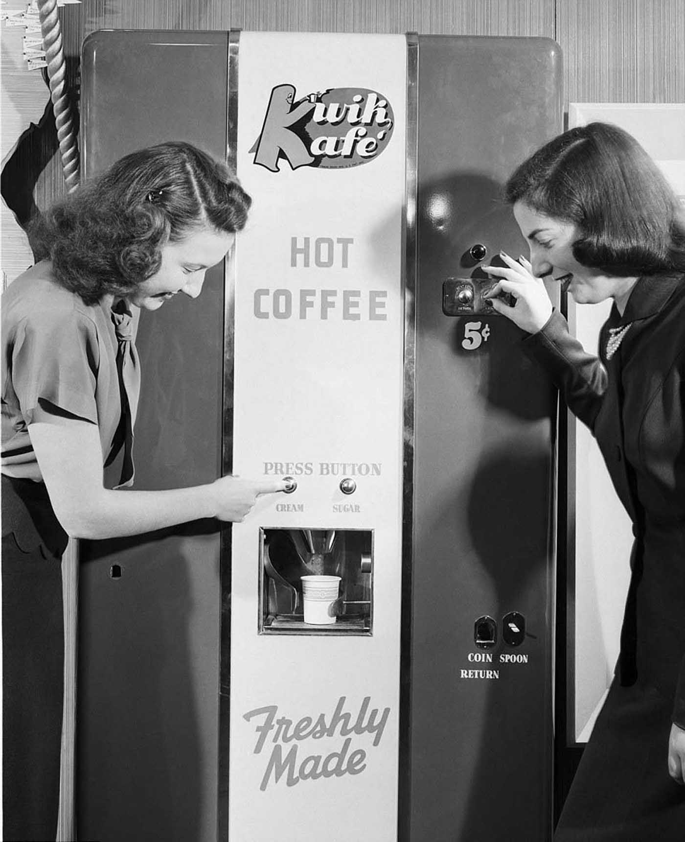 vending machines vintage pictures