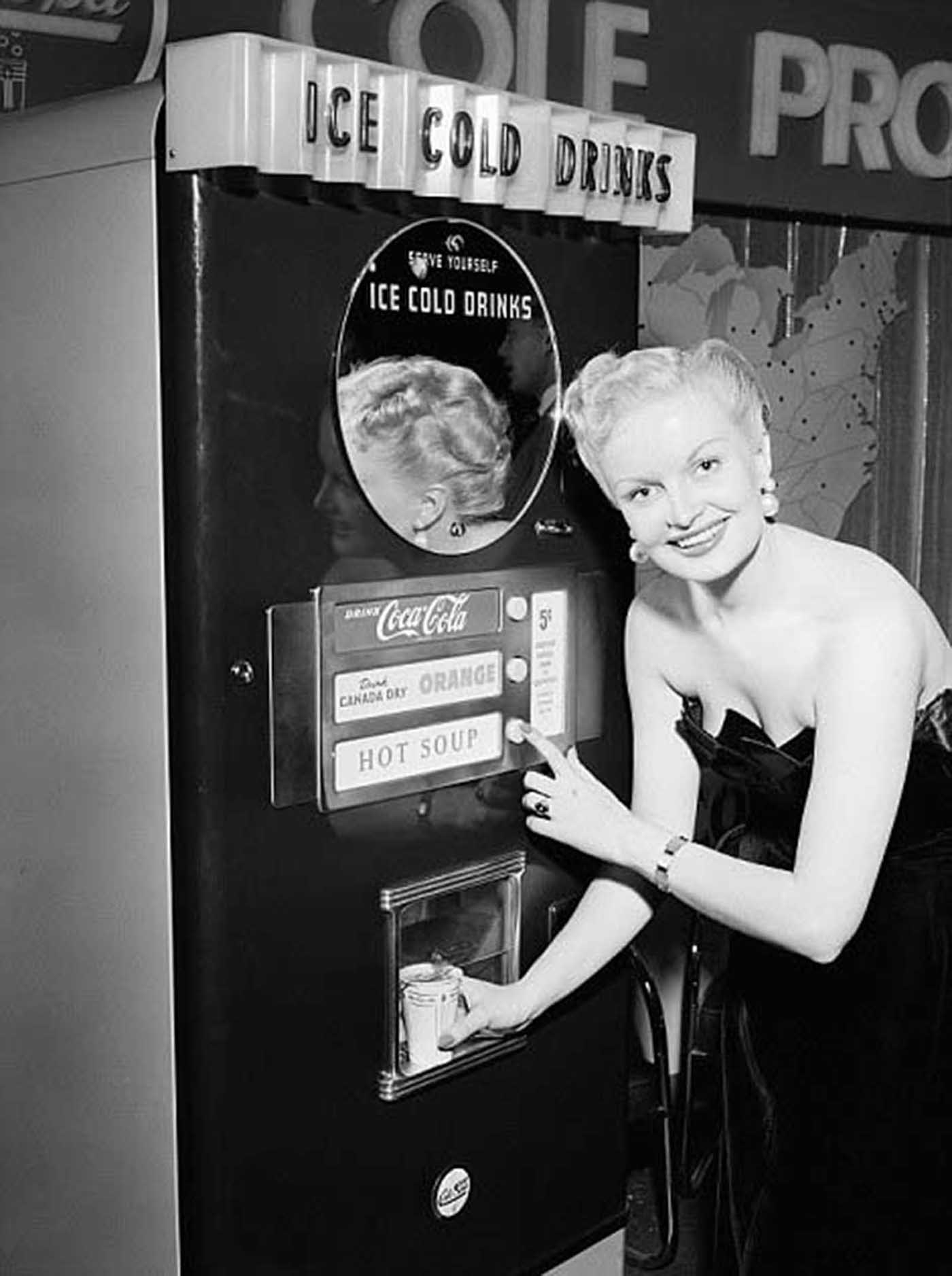 vending machines vintage pictures