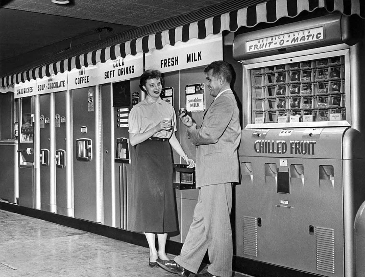 vending machines vintage pictures