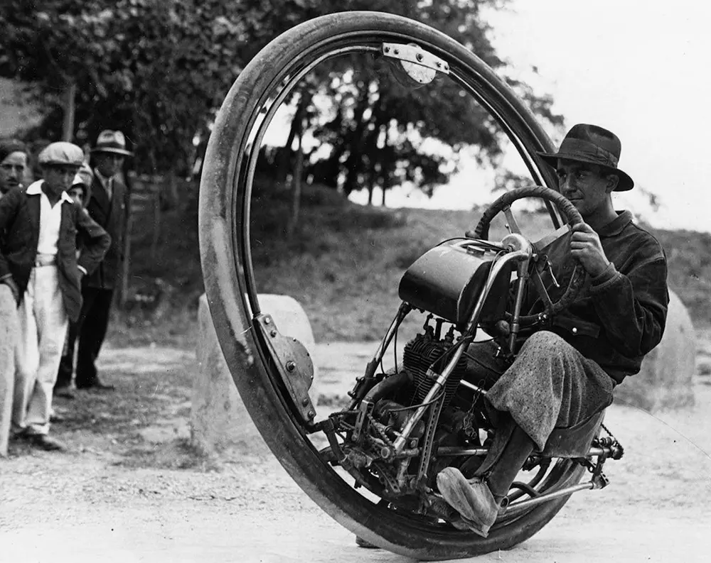 monowheel historical photos
