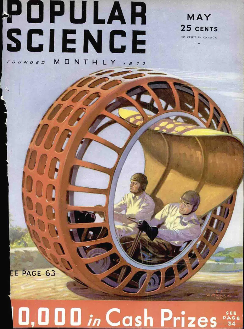 monowheel historical photos