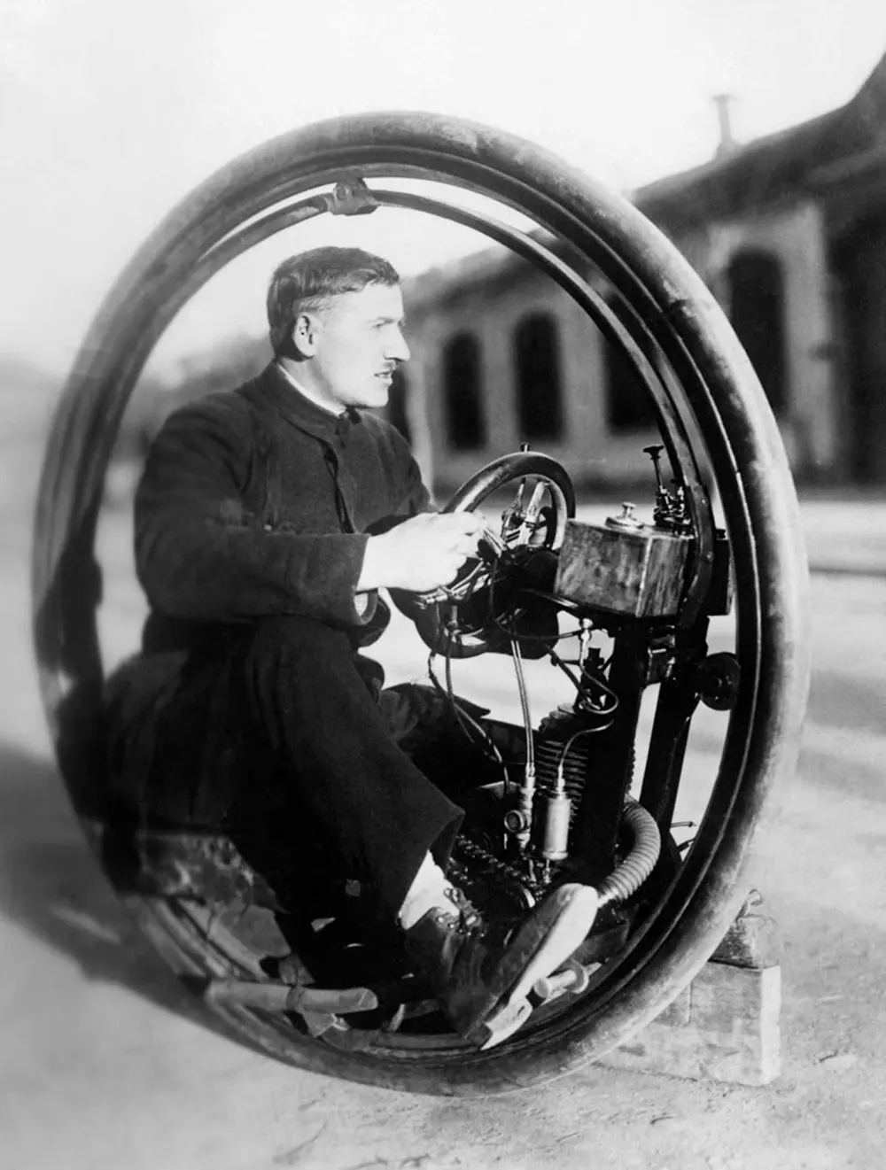 monowheel historical photos