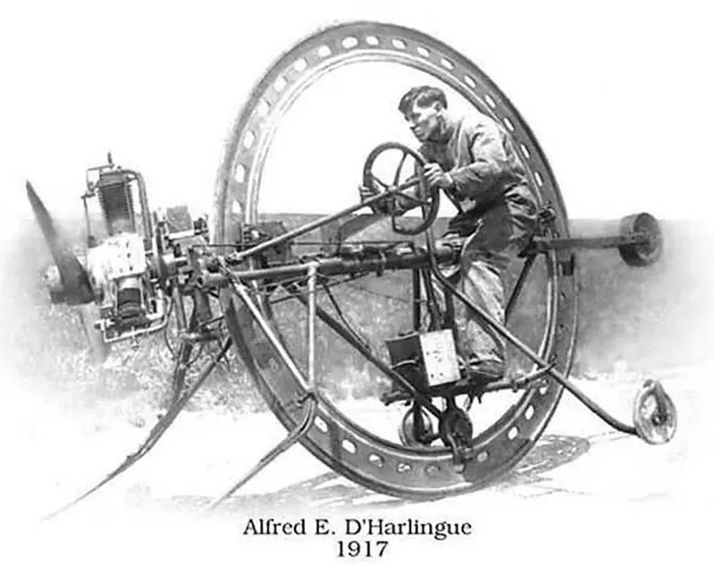 monowheel historical photos