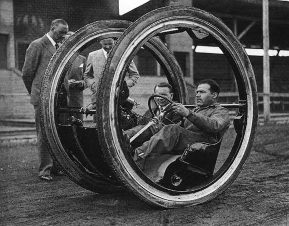 monowheel historical photos