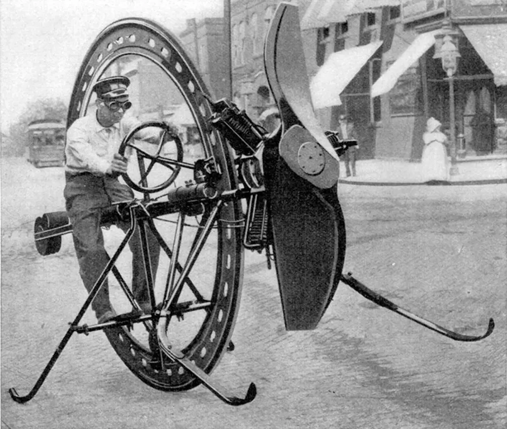 monowheel historical photos