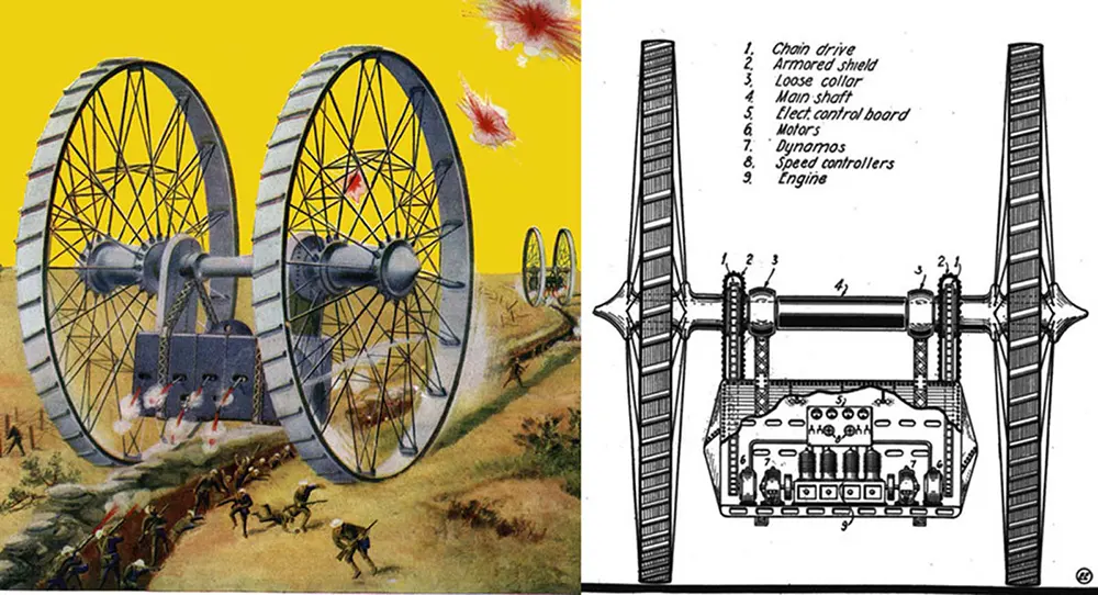 monowheel historical photos