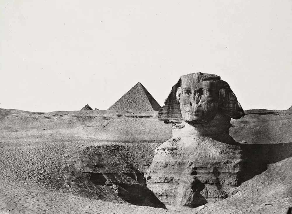 great sphinx giza old photographs