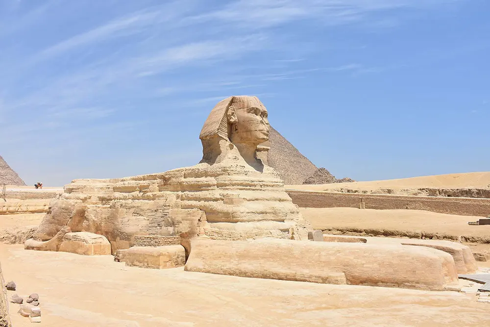great sphinx giza old photographs