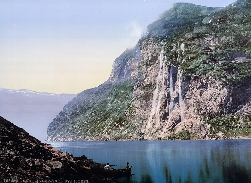 Photochroms Norway 19th century