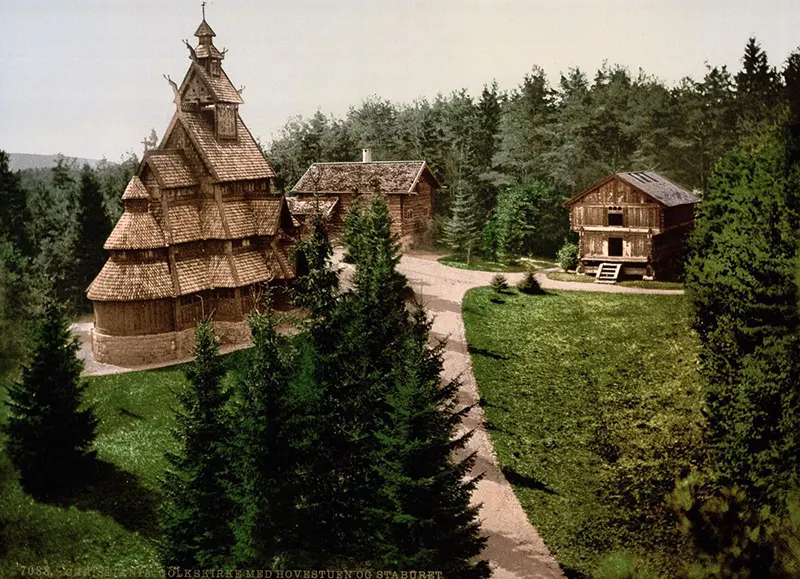 Photochroms Norway 19th century
