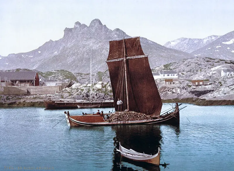 Photochroms Norway 19th century