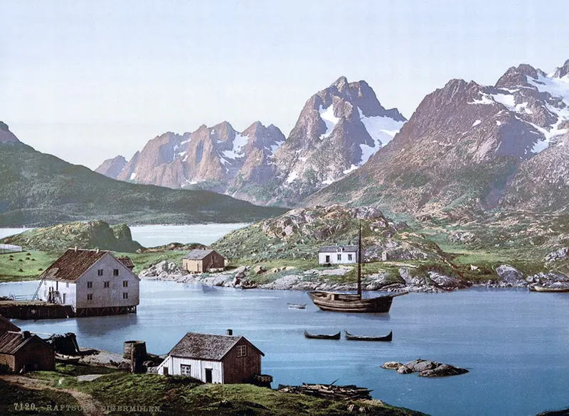 Photochroms Norway 19th century