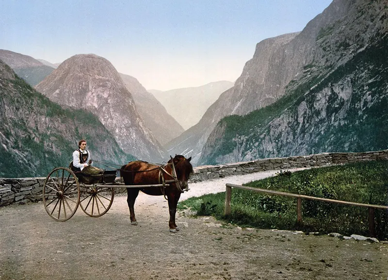 Photochroms Norway 19th century