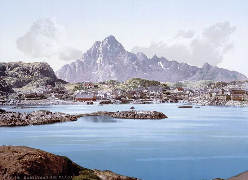 Photochroms Norway 19th century