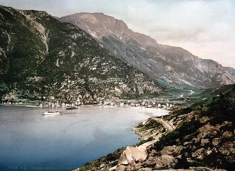 Photochroms Norway 19th century
