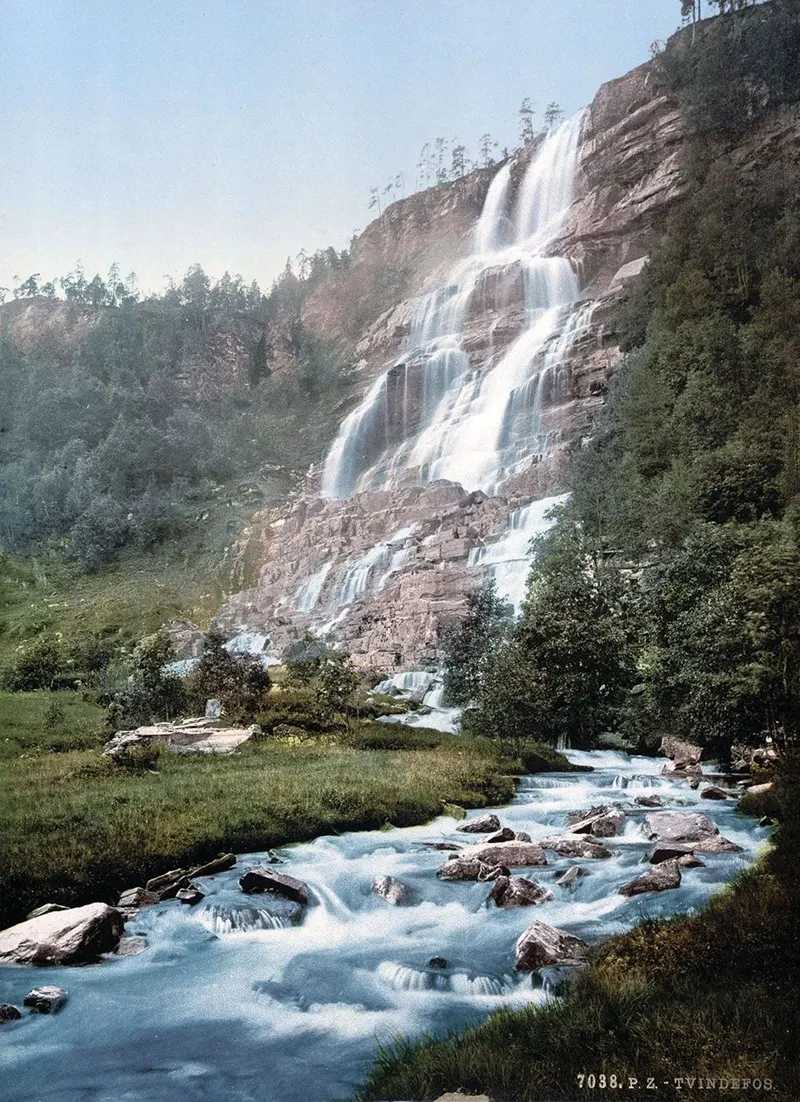 Photochroms Norway 19th century