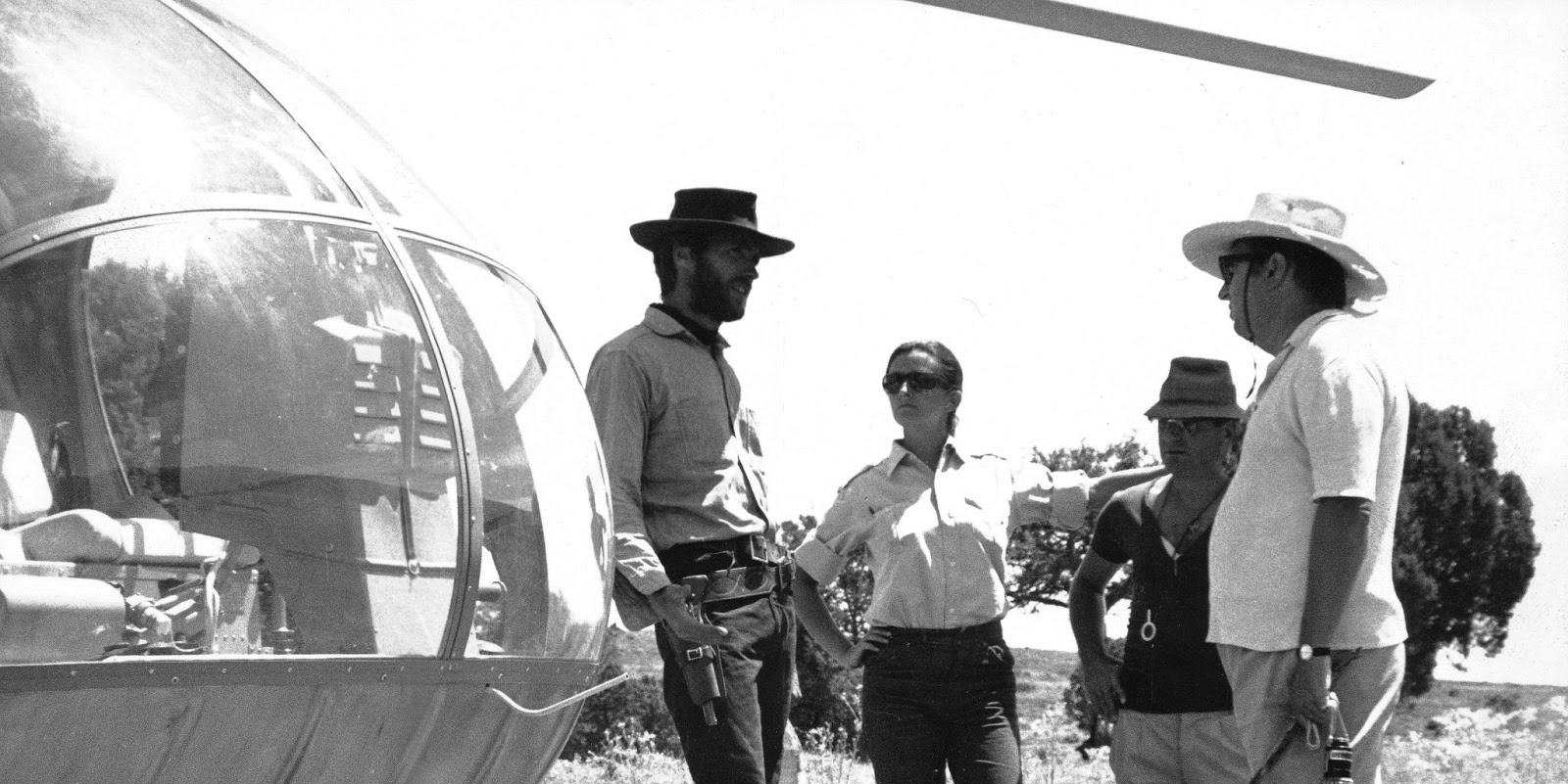 Behind the scenes photos from the iconic film The Good, the Bad and the Ugly