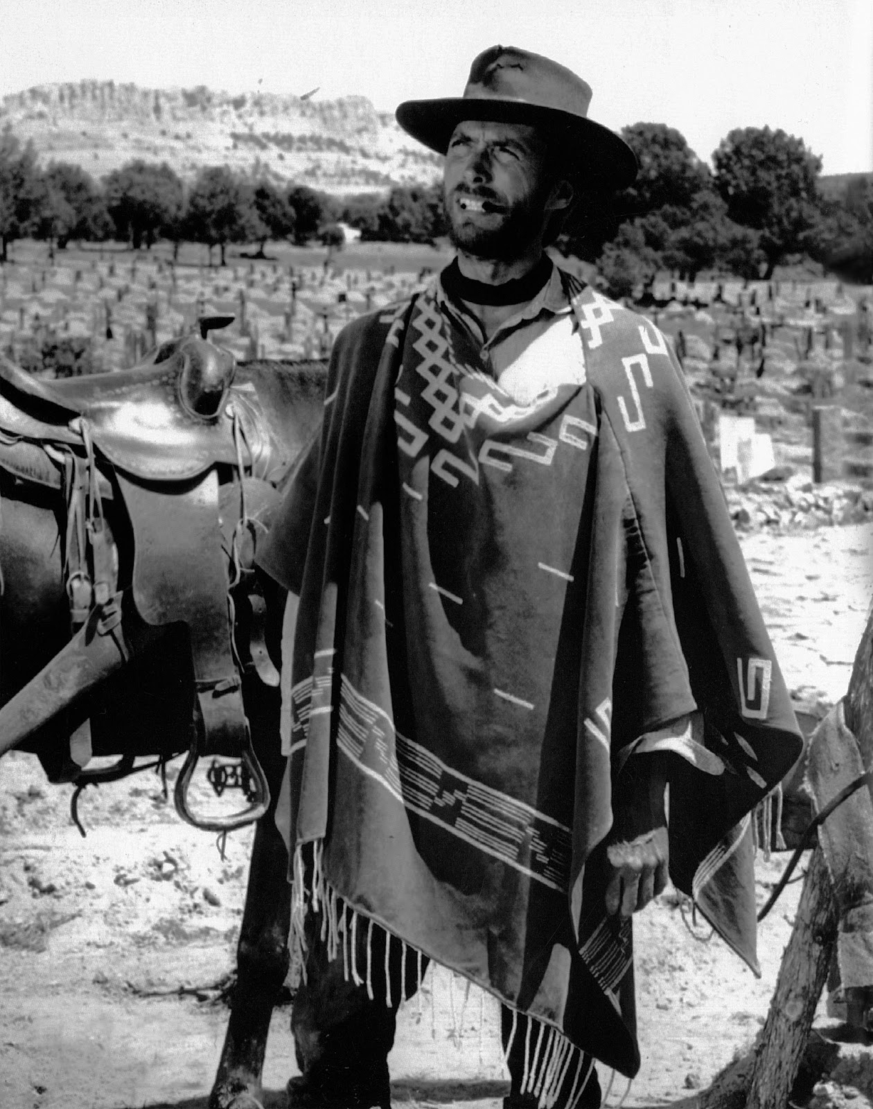 Behind the scenes photos from the iconic film The Good, the Bad and the Ugly