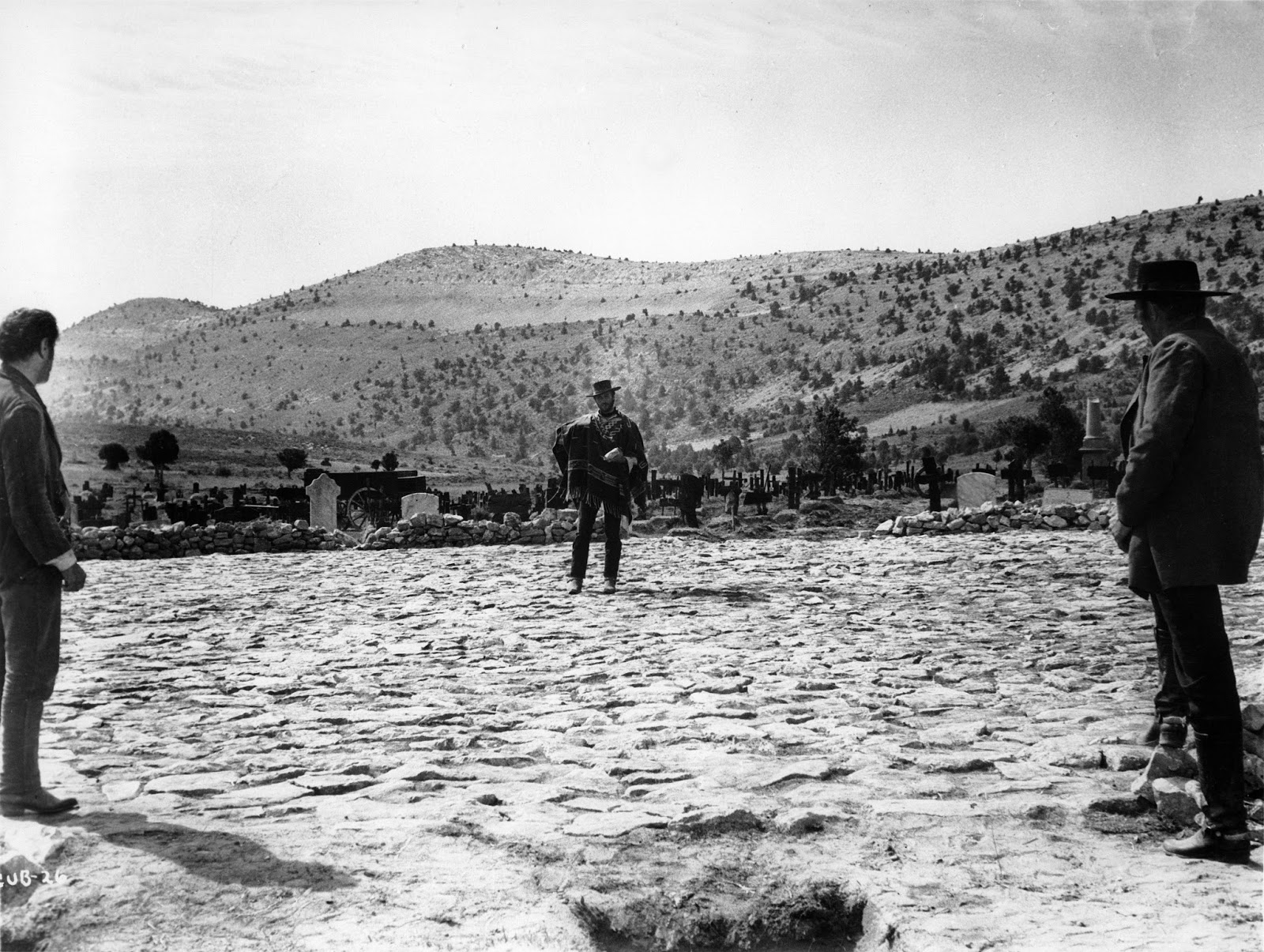 Behind the scenes photos from the iconic film The Good, the Bad and the Ugly