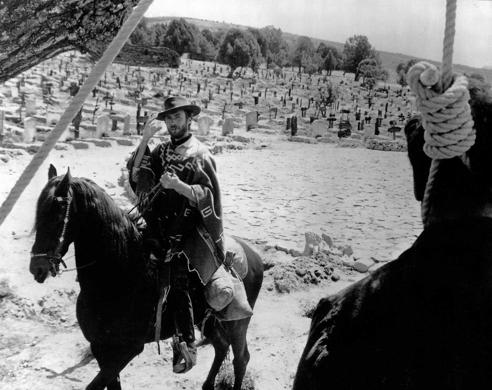 Behind the scenes photos from the iconic film The Good, the Bad and the Ugly