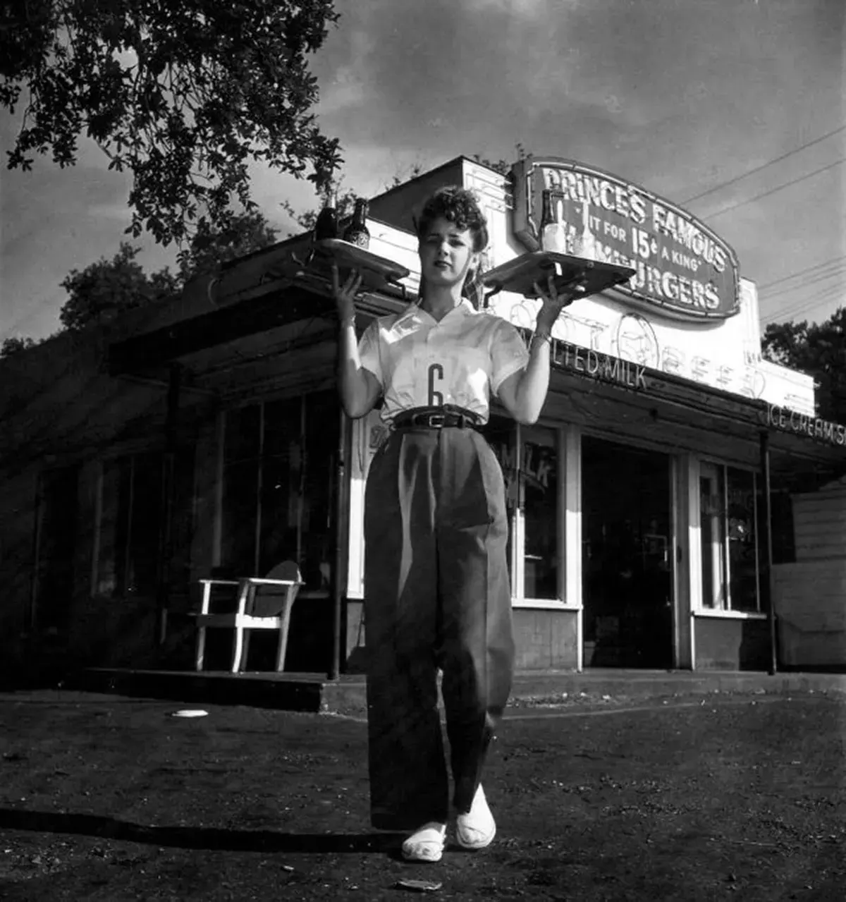 drive-in restaurants vintage photos