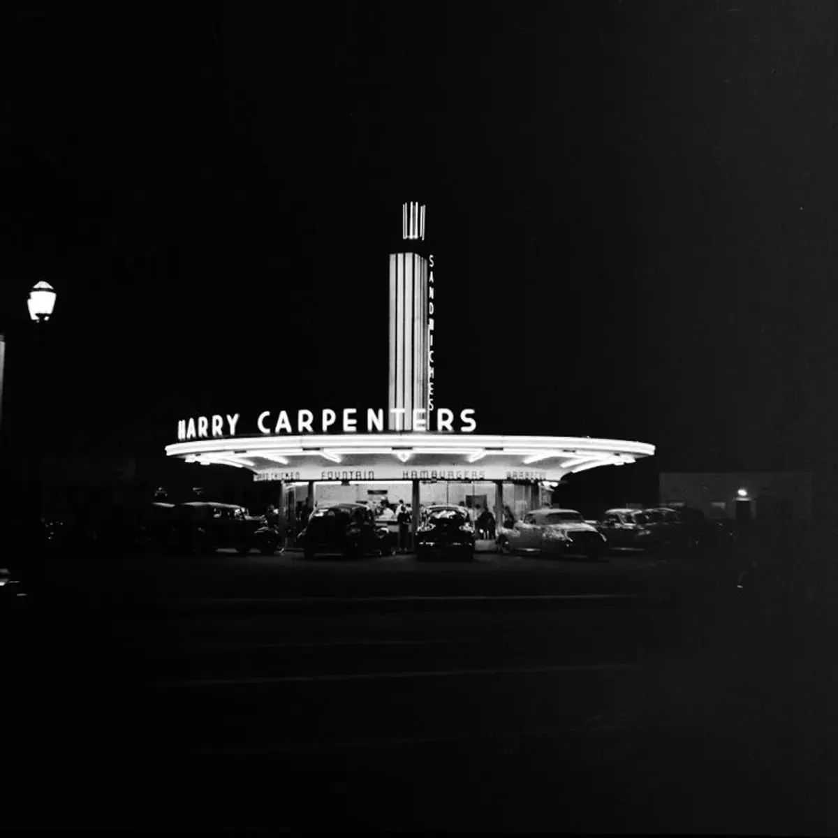 drive-in restaurants vintage photos