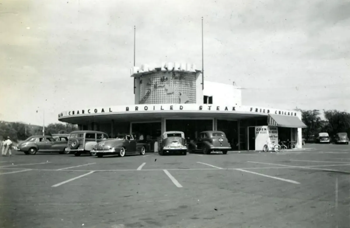 drive-in restaurants vintage photos