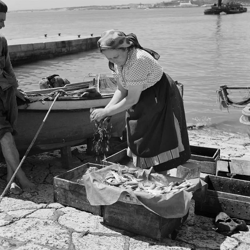 fishing portugal vintage photos