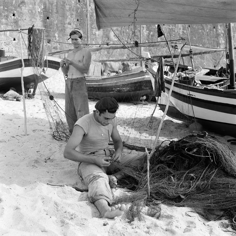 fishing portugal vintage photos