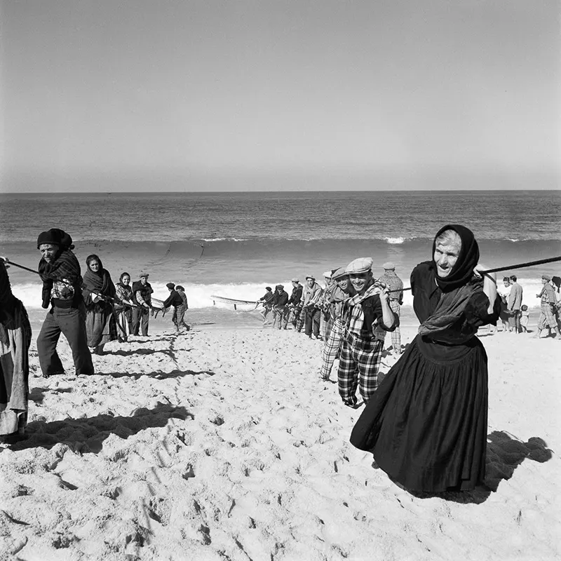 fishing portugal vintage photos
