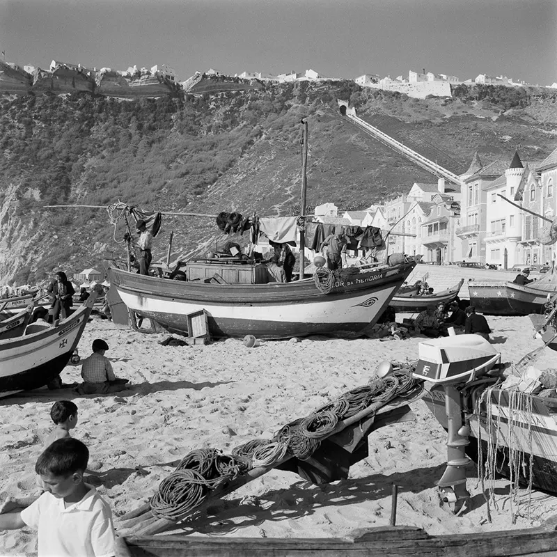 fishing portugal vintage photos