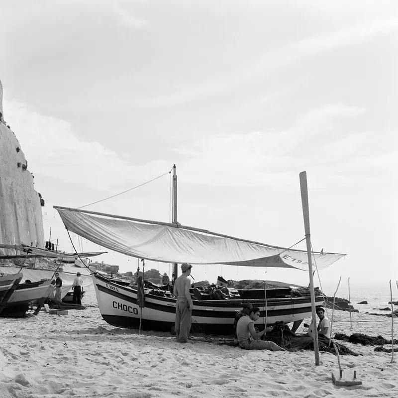 fishing portugal vintage photos