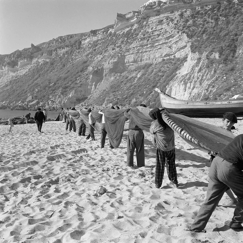 fishing portugal vintage photos