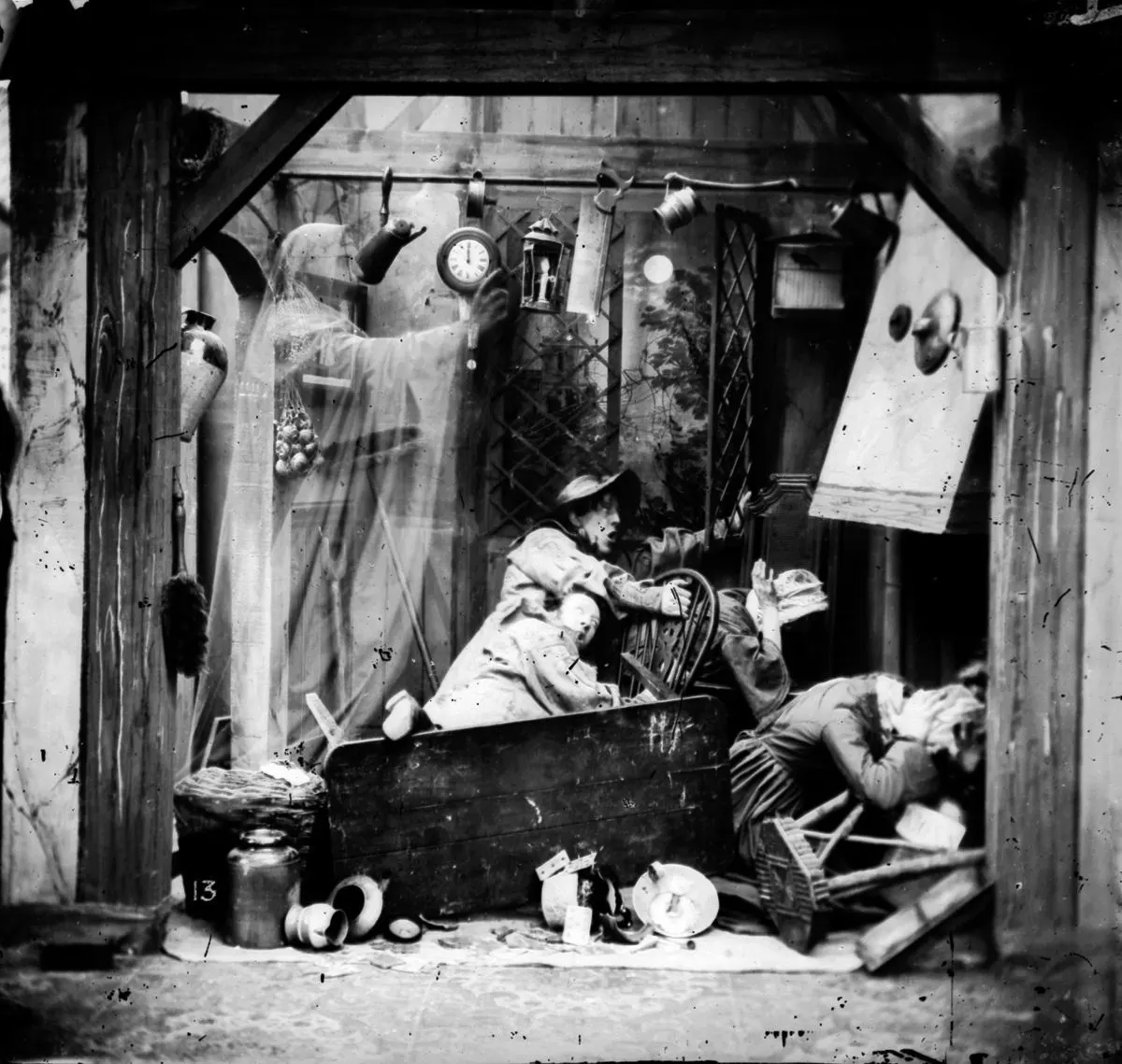 stereoscopic ghost photos