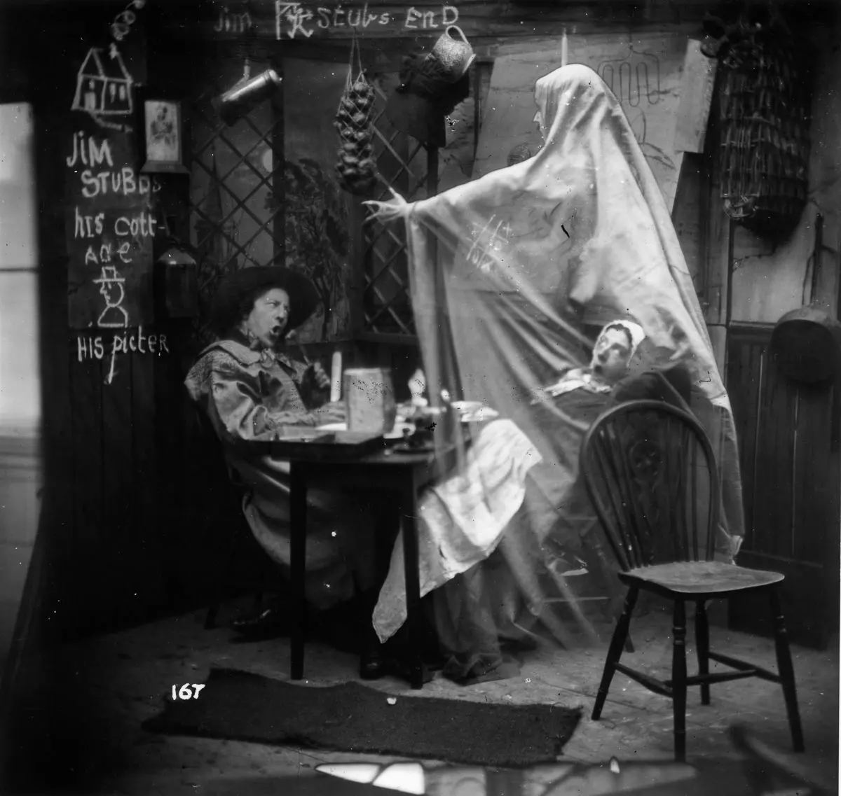 stereoscopic ghost photos