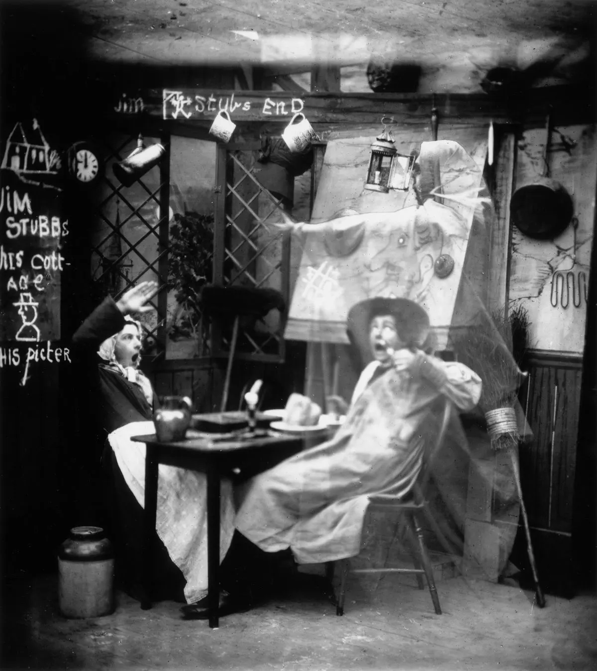 stereoscopic ghost photos