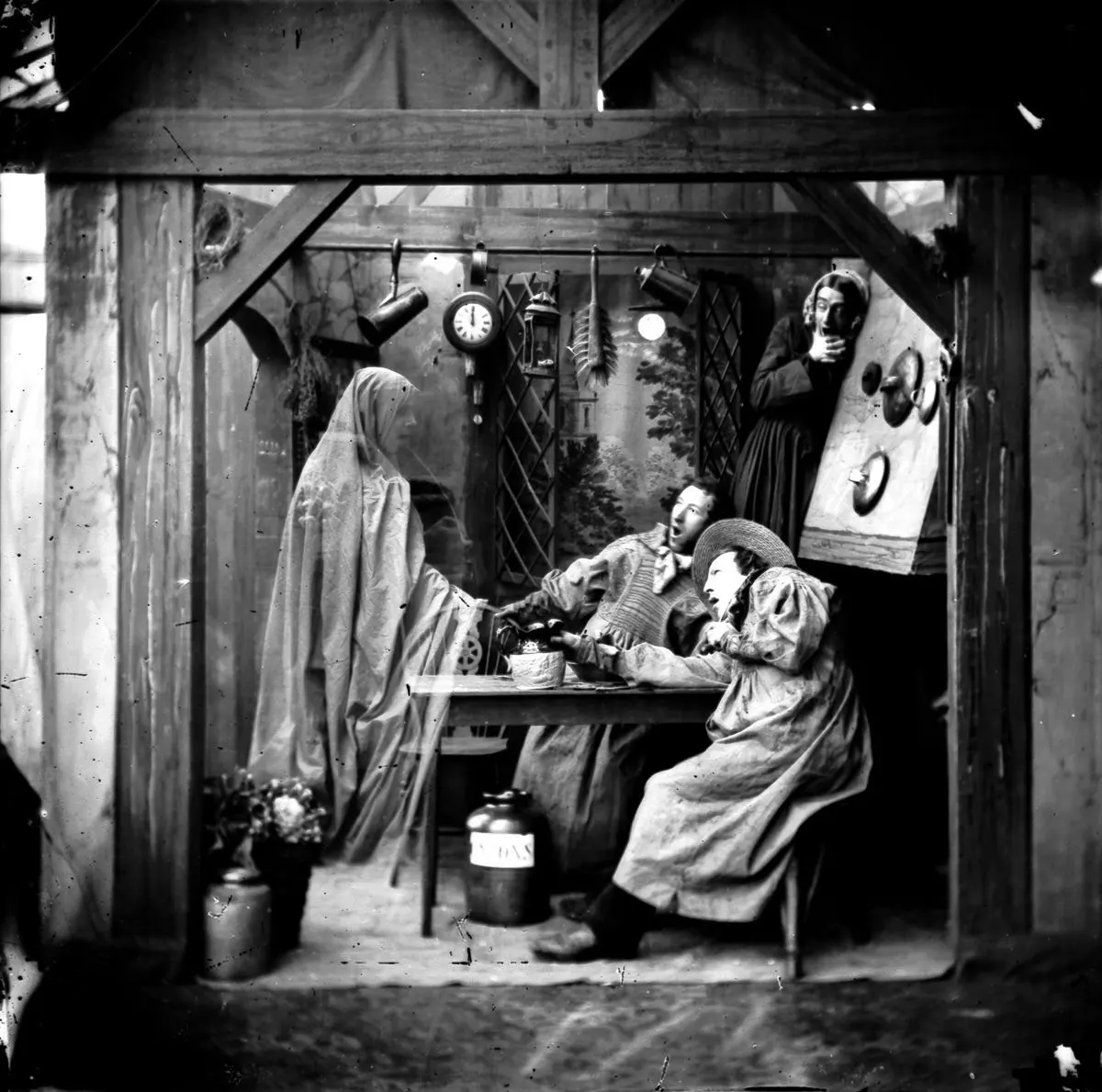 stereoscopic ghost photos