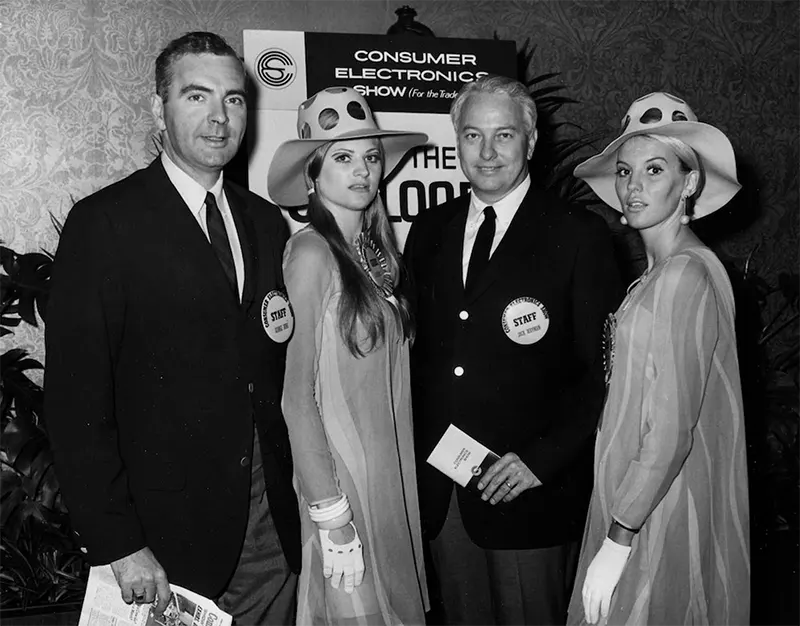 Consumer Electronics Show in Old Photos