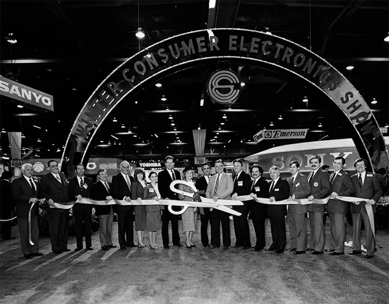 Consumer Electronics Show in Old Photos