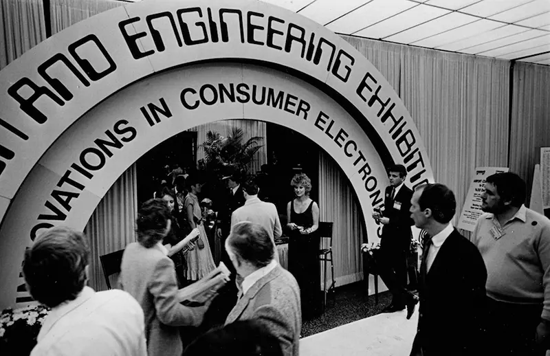 Consumer Electronics Show in Old Photos