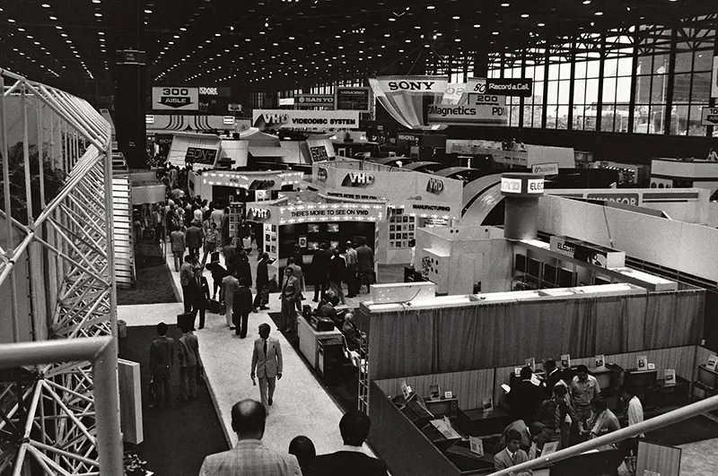 Consumer Electronics Show in Old Photos