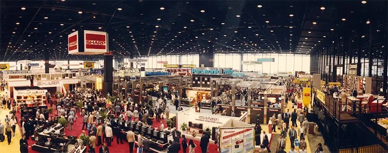 Consumer Electronics Show in Old Photos
