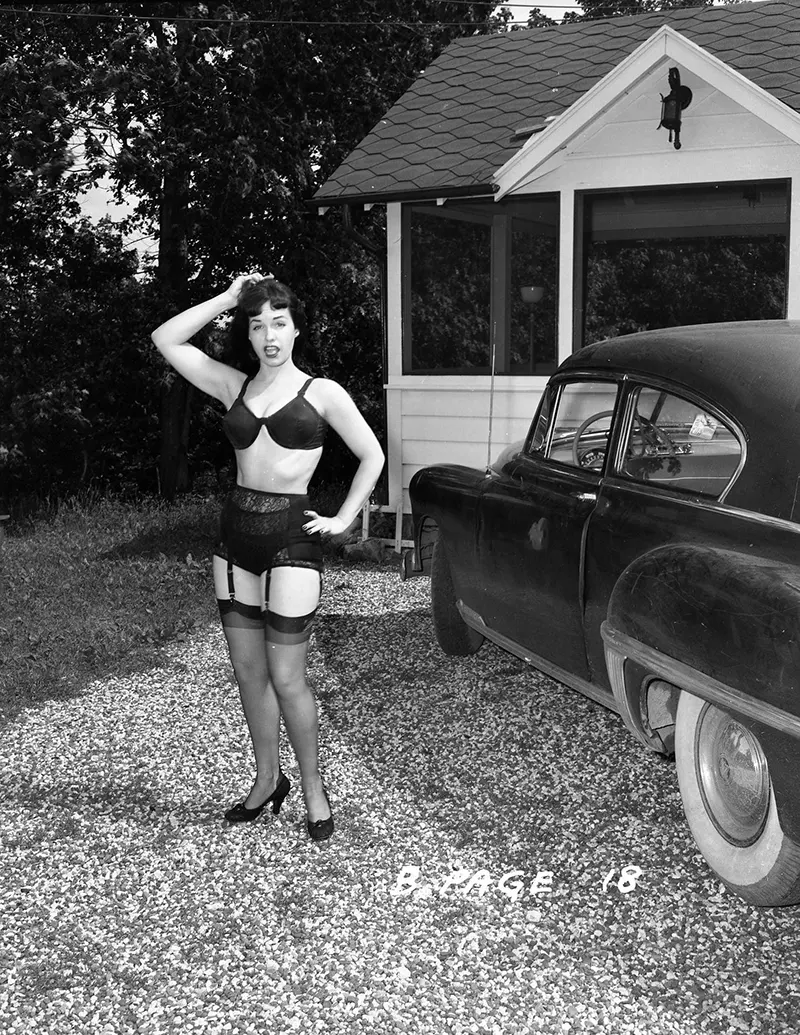 bettie page vintage photos