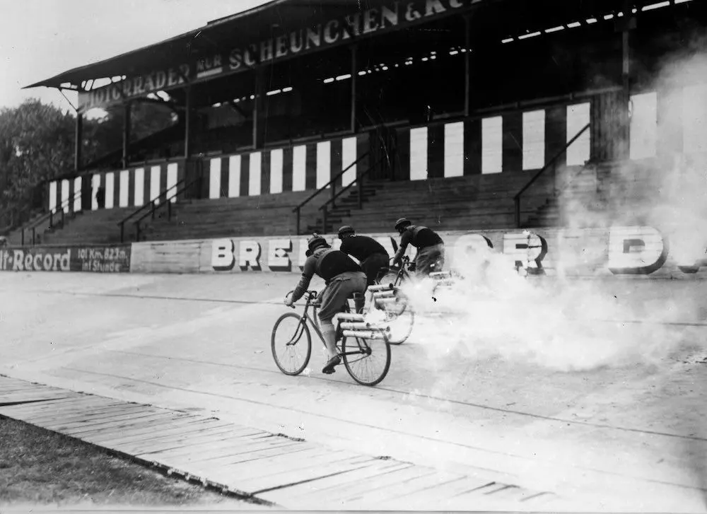 vintage Rocket Powered Bicycle