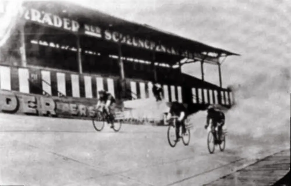 vintage Rocket Powered Bicycle
